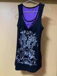 h.NAOTO Sixh. nine. ノースリーブ タンクトップ ナイン 蝶