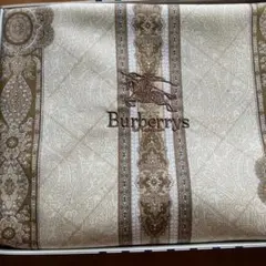 Burberrys フラットシーツ シングル ペイズリー柄