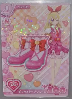 アイカツアンコール ロケテスト 星宮いちご ピンクステージシューズ