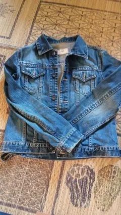 【美品】[a:r] デニムジャケット Lサイズ　レディース　Gジャン