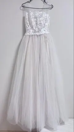 ウェディングドレス　前撮り　二次会　結婚式　パーティー　衣装 size xs