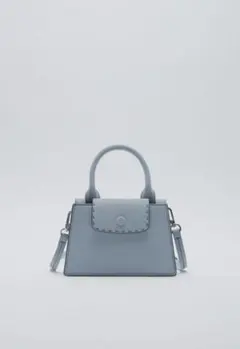 夏に♡ ZARA トップステッチ ミニクロスボディバッグのサムネイル