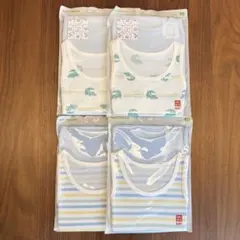 新品未開封 ユニクロ ベビー コットンメッシュタンクトップ 80cm 肌着