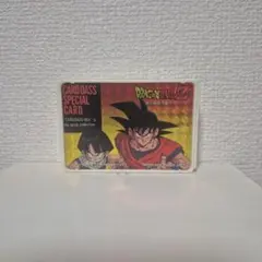 【超美品】ドラゴンボールZ カードダス スペシャルカード 1991プラスチック製 超美品】ドラゴンボールZ カードダス スペシャルカード 1991