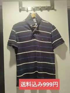 TOMMY HILFIGER ボーダー ポロシャツ S/Pのサムネイル