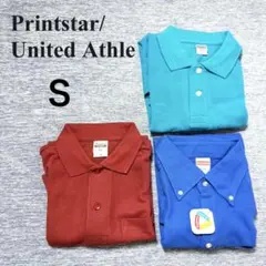 ポロシャツ 3枚セットPrintstar United Athle 半袖Sのサムネイル