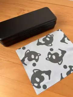 まさ様専用　Zoff メガネケースとメガネ拭きセット