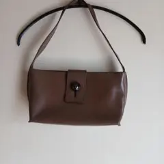 FURLA ブラウンレザー バッグ