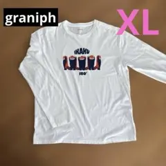 graniphグラニフ 長袖 Tシャツ イカク180° XLのサムネイル