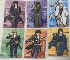 銀魂 カードダス クリアコレクション ぐらふぃっくカード 6種セット パズル