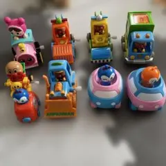 アンパンマン 車両おもちゃ　9個セット