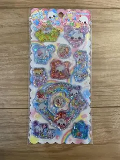 キラキラツインズ　ウォーターシール　ボンボンドロップシール