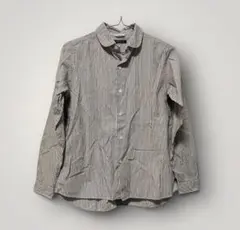 Smock スモック Bshop ビショップ 丸襟ストライプシャツ 36 美品のサムネイル