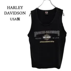 ☆HARLEY DAVIDSON☆ USA製 ビッグロゴタンクトップ C4385