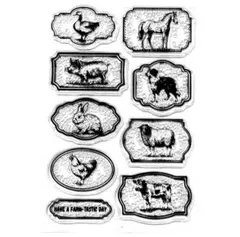 クリアスタンプ2050：タグ（動物）【おまとめ+フォローで最大25%OFF！】