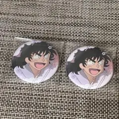 忍たま乱太郎 百面相缶バッジ【浜守一郎】2点セット