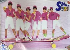森永広告　デビュー前　SMAP ポスター
