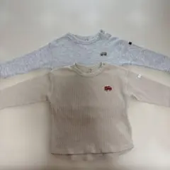 petit main 長袖トレーナー 2枚セット90cm