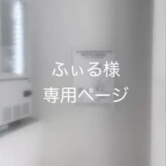 ふぃる様専用ページ