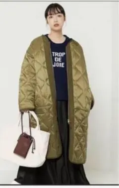 FREAK’S STORE パッチワークキルトライナーコート