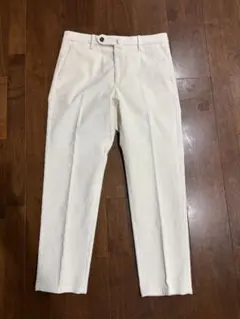 SOVEREIGN BERWICH コーデュロイ スラックス パンツ ホワイト