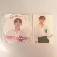 SEVENTEEN CAFE 2020 トレカ&コースター(スングァン)