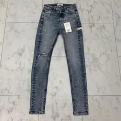 Dime ダイム グラデーション デニムパンツ 紫 Lサイズ スケーター 