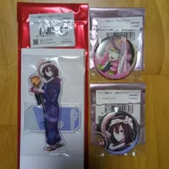 鬼滅の刃 阿波おどり 阿波踊り　アクリルスタンド 缶バッジ 小芭内 蜜璃