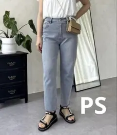 プロズヴェール ストレッチテーパードデニム　PSサイズ　サックスブルー