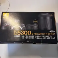 美品Nikon D5300AF-P18-55 70-300 ダブルズームキット - メルカリ