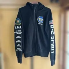 早い者勝ち　アビレックス B-2 ブラックパーカー U.S.A.F. M