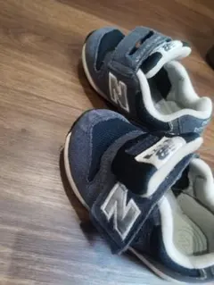 New Balance スニーカー 13.5cm グレー/ブラック