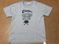 【極美品】バックドロップ ワンピース コラボ チョッパー Tシャツ グレー Mのサムネイル