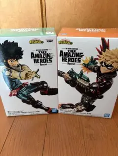 僕のヒーローアカデミア デク緑谷　爆豪フィギュア 2体セット