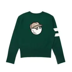 Malbon Golfマルボン セーター トレーナー ダークグリーン S/M/L MALBON GOLF 長袖ニットセーター | T＆R GOLF