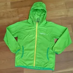 【中古品】モンベル　キッズ　ナイロンジャケット　140cm