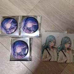 プロセカ グリ缶 44A 3個セット クリフェス エピカ 箔押し 日野森雫