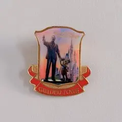 ディズニー　ディズニーランド　ガイドツアー　バッジ　非売品　ウォルト　ミッキーのサムネイル
