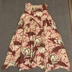 インド綿 ワンピース