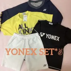 YONEX テニスウェア 3枚セット ユニフォーム ジオブレイクtシャツ