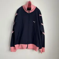 PUMA サイドライン トラックジャケット ジャージ上 デカロゴ　美品