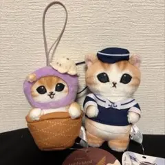 mofusand ぬいぐるみ マスコット アイスにゃん　セーラーにゃん