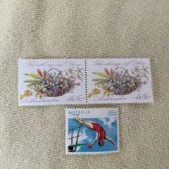 オーストリア切手3枚