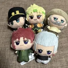 ジョジョの奇妙な冒険 スターダストクルセイダース ちびぐるみ コンプセット②