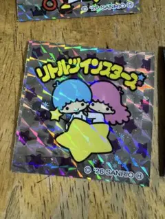 リトルツインスターズ サンリオキャラクターズマン ステッカー