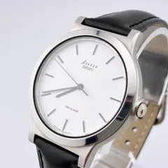 【美品/希少/電池交換済】SEIKO　AVENUE　腕時計　クォーツ　シルバー