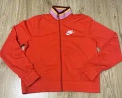 NIKE ナイキ　ジャージ上着　オレンジ　S レディース