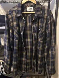 XLARGE チェックシャツ　長袖ネルシャツ L エクストララージ