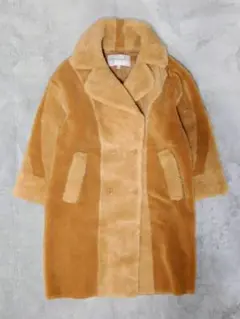 sakayori.】ファーコート オレンジ 未使用 新品美品 - メルカリ