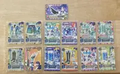アイカツカード　パイロットガールコーデ他13枚セット　霧矢あおい